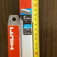Lame hilti NUOVE per seghetto frontale a gattuccio