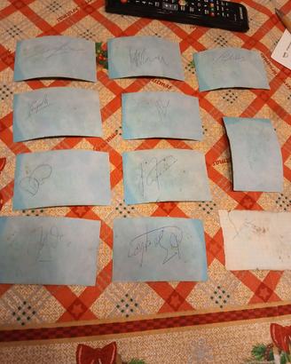Sampdoria autografi stagione 1997 / 1998