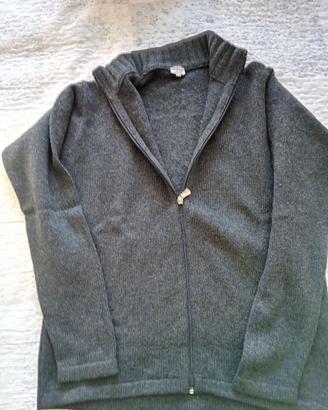 Cardigan unisex calvin Klein grigio tg m Lana