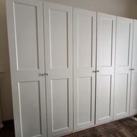 Armadio Pax attrezzato 6 ante