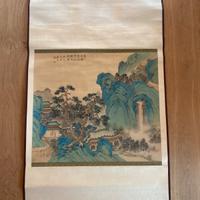 Antico Dipinto giapponese kakejiku