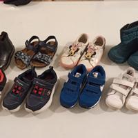 Scarpe bambino e bambina vari numeri
