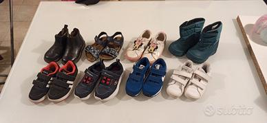 Scarpe bambino e bambina vari numeri