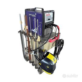 Saldatrice TIG AC/DC Parweld + ESAB + Flussometro