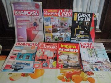Nr. 7 riviste varie di arredamento nuove (tot. E 9