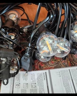 ZOTOYI 30M G40 Catena Luminose Esterno, LED Catena