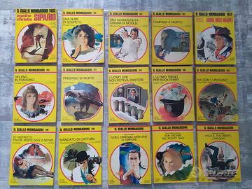 Lotto 16 - 15 volumi - Il Giallo Mondadori