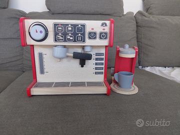set caffetteria bimbi in legno 