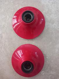 Due Lampade Teti Rossa Design Vintage