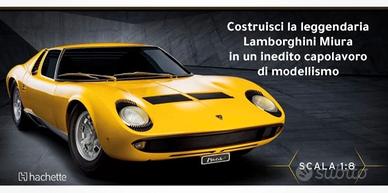 Lamborghini Miura scala 1:8 Hachette