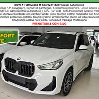 BMW X1 20d xDrive MSport Tetto Navi C.18" Cam M-S