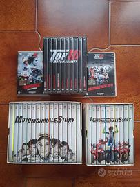 3 Cofanetti DVD MOTOMONDIALE STORY E TOP 10