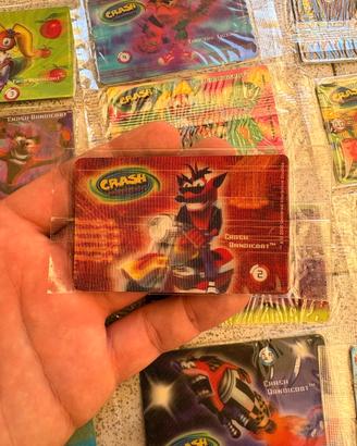 Set Completo Crash Bandicoot Cards 20 Cards PaVint