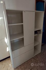 armadio multiuso bianco