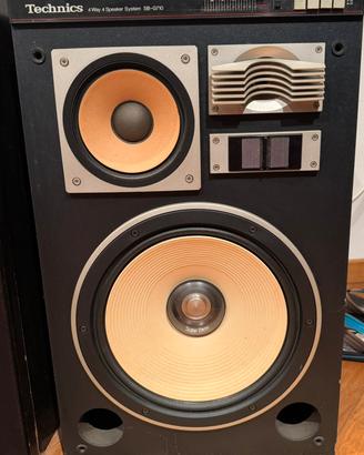 Coppia diffusori vintage Technics SB-G710