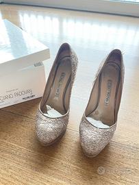 Scarpe beige perla luciano Padovan