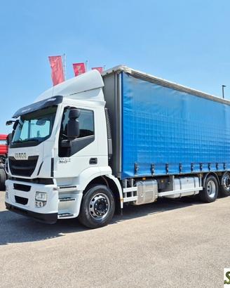 IVECO STRALIS 260S36 centina e sponda caricatrice
