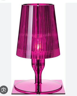 lampada take rosa