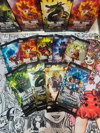 9x Booster Pack Sealed Dragon Ball FW