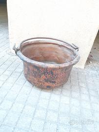 PAIOLO IN RAME ANTICO