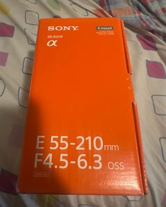 Obiettivo Sony E55-210mm