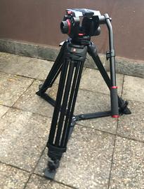 manfrotto 546gb + testa video 504hd + bor
