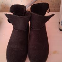 scarponcini neri caldi