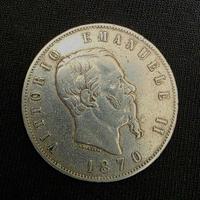 moneta 5 lire regno d'Italia