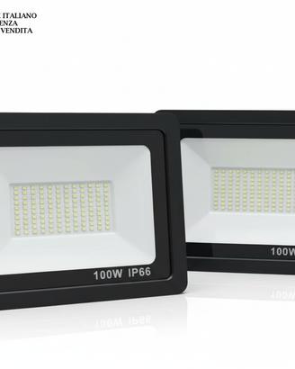Faro led 100 watt X2 pz SUNRISE ultrasottile
