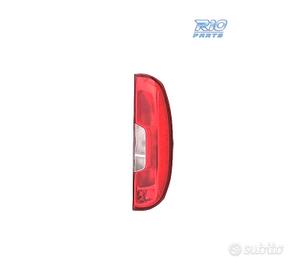 FANALE DESTRO PER FIAT DOBLO 1P 15-21 BIANCO ROSSO