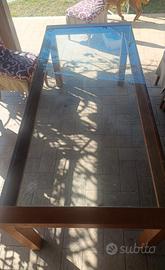 tavolo da cucina in vetro