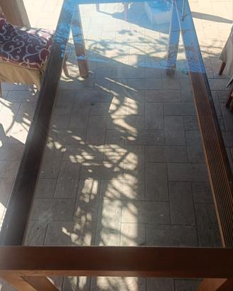 tavolo da cucina in vetro