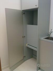 mobile porta biancheria h 240 x 42 x 50