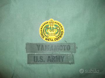 Lotto Toppe Patches Tapes Us Army Guerra Vietnam