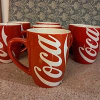 Set 7 tazze Coca Cola