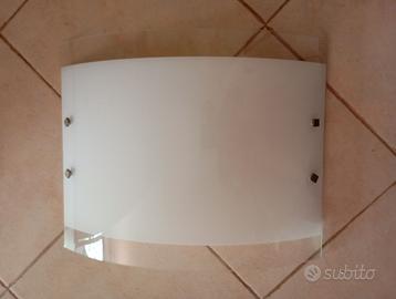 Lampadario vetro a soffitto moderno