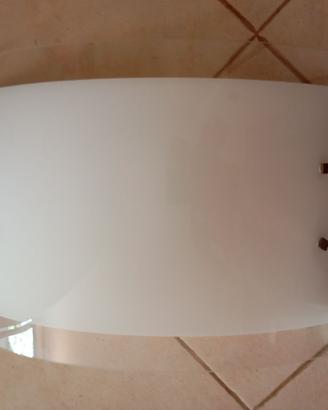 Lampadario vetro a soffitto moderno