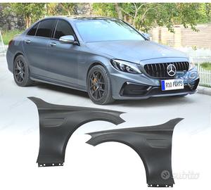 KIT 2 PARAFANGHI MERCEDES W205 C205 14- LOOK C63 M