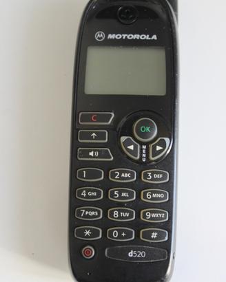 Motorola D 520 Telefono GSM cellulare guasto, non