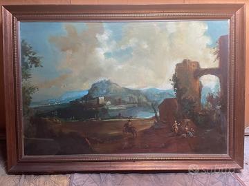 Grande Olio su Tela Romano Mozzenti (1974) 120x90