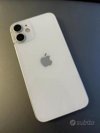 Apple iphone 12 mini 128gb bianco 85% batteria