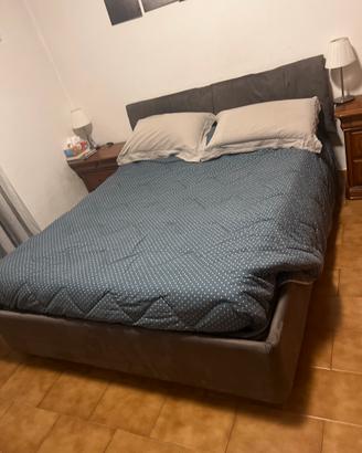 Letto contenitore e camera da letto