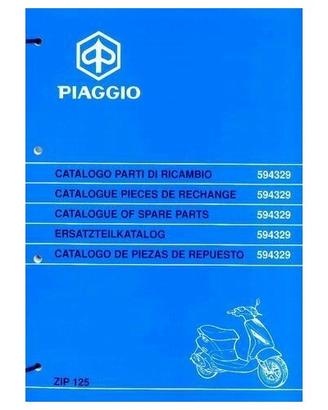 Catalogo ricambi Piaggio Zip 125