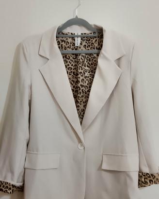 Blazer donna "Win Fashion"tg.L, beige chiaro