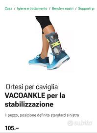 Tutore - Ortesi caviglia destra VACO ankle