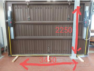 basculante per garage motorizzata