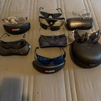 Occhiali  in blocco/sigoli