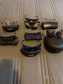 Occhiali  in blocco/sigoli