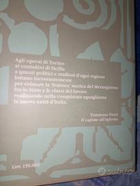 TOMMASO FIORE E LA PUGLIA Antologia Prima Edizione