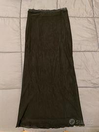 Gonna nera lunga a sirena